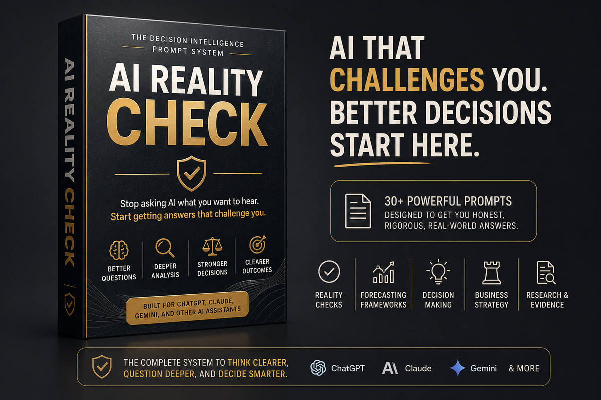AI Reality Check — Decision Intelligence Prompt System